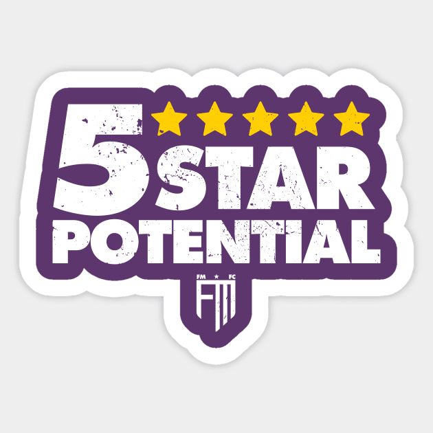 Football Manager 5 Star Potential Sticker by GusDynamite